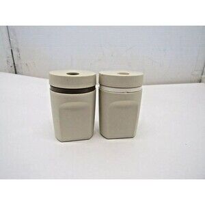 Tupperware Salt & Pepper Shaker Set Almond